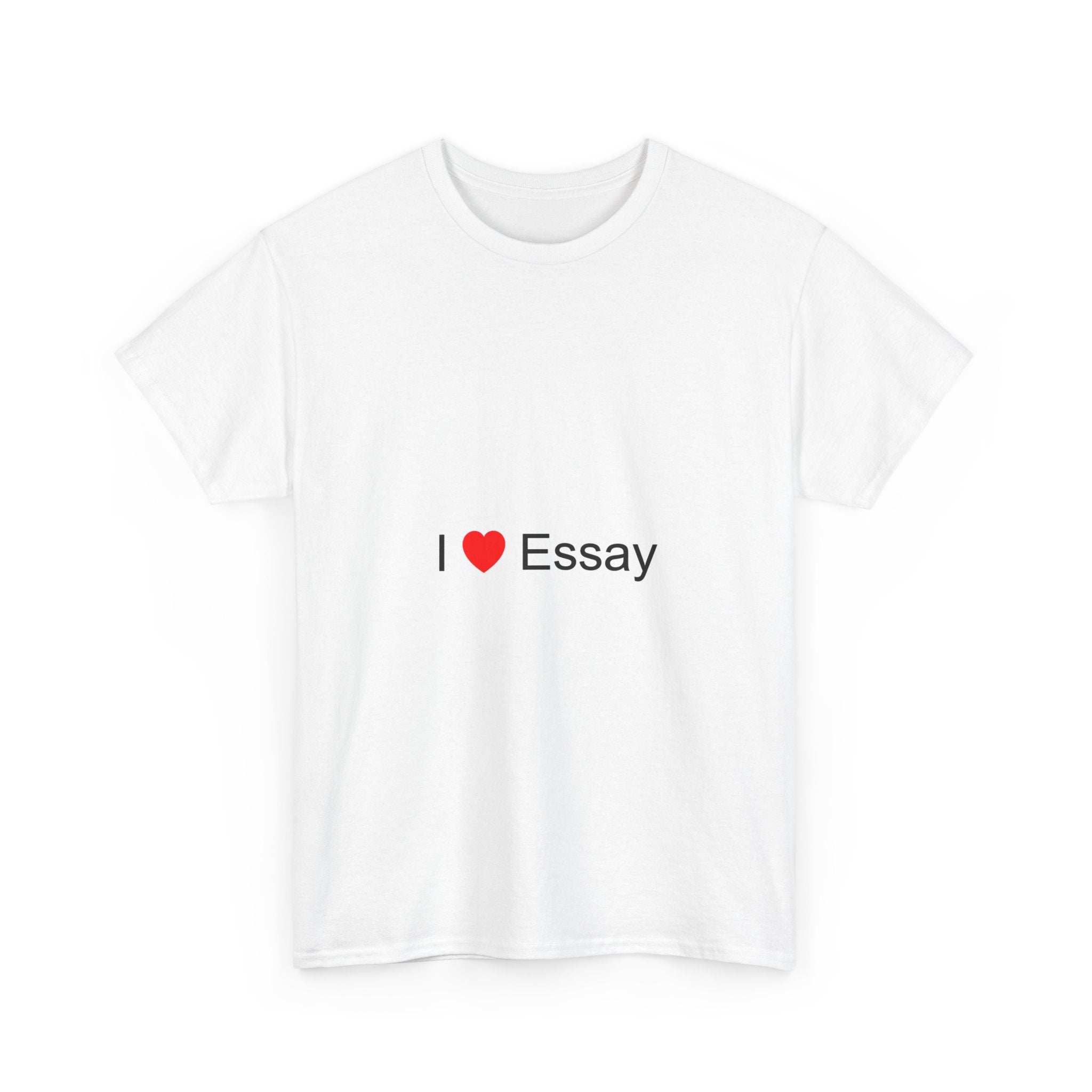 T-Shirt „Ich liebe Essays“