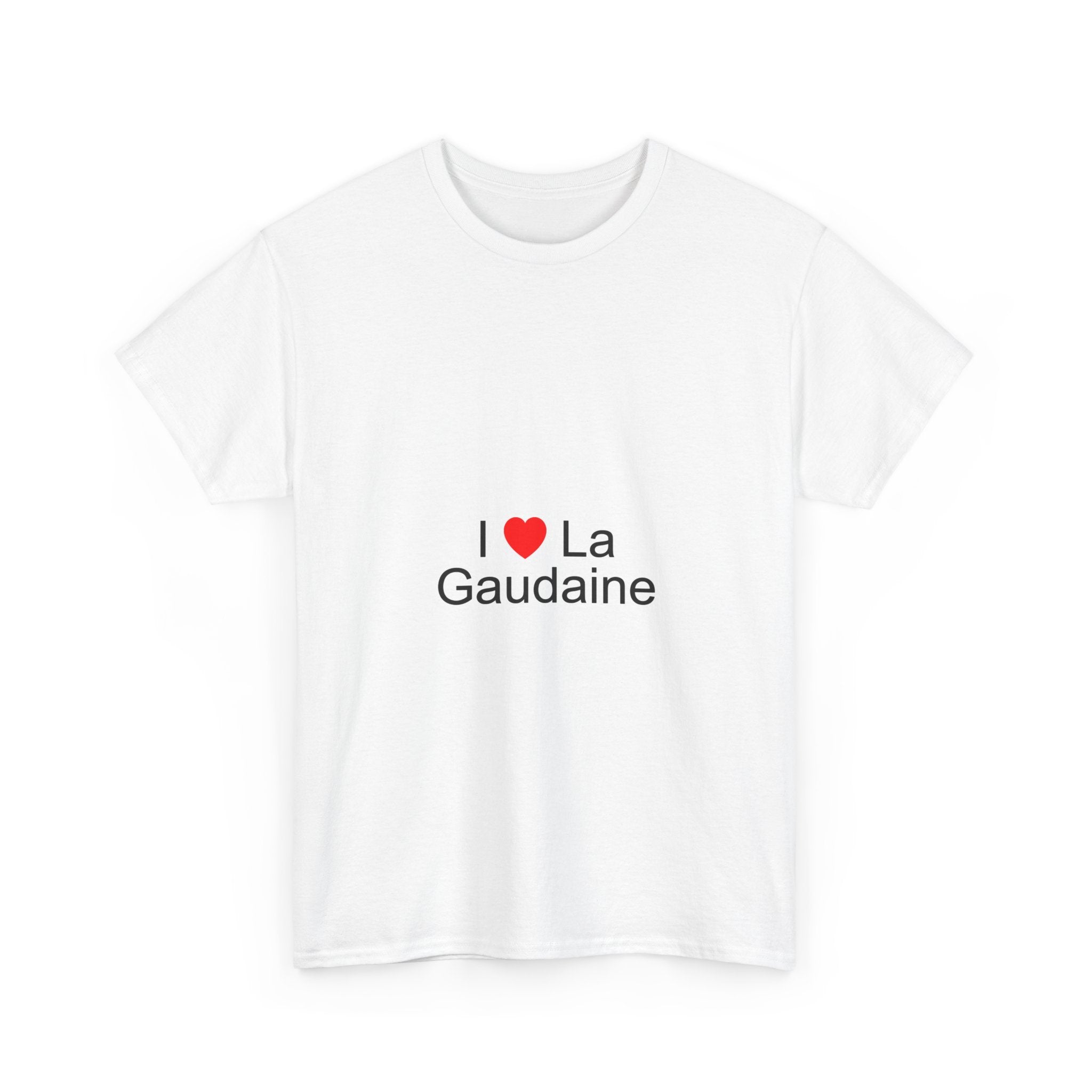 T-shirt I love "la gaudaine"