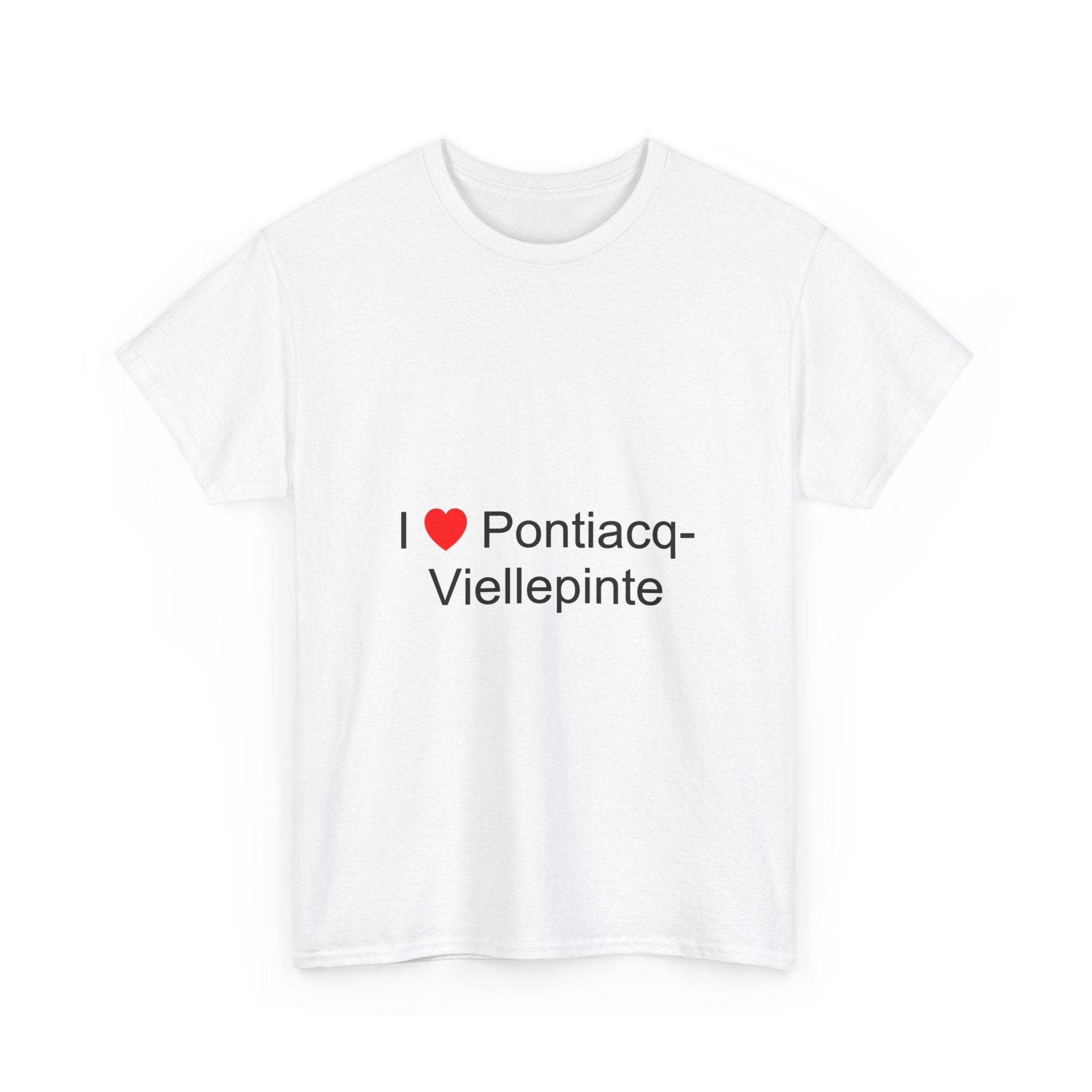 T-Shirt Ich liebe Pontiacq-Viellepinte