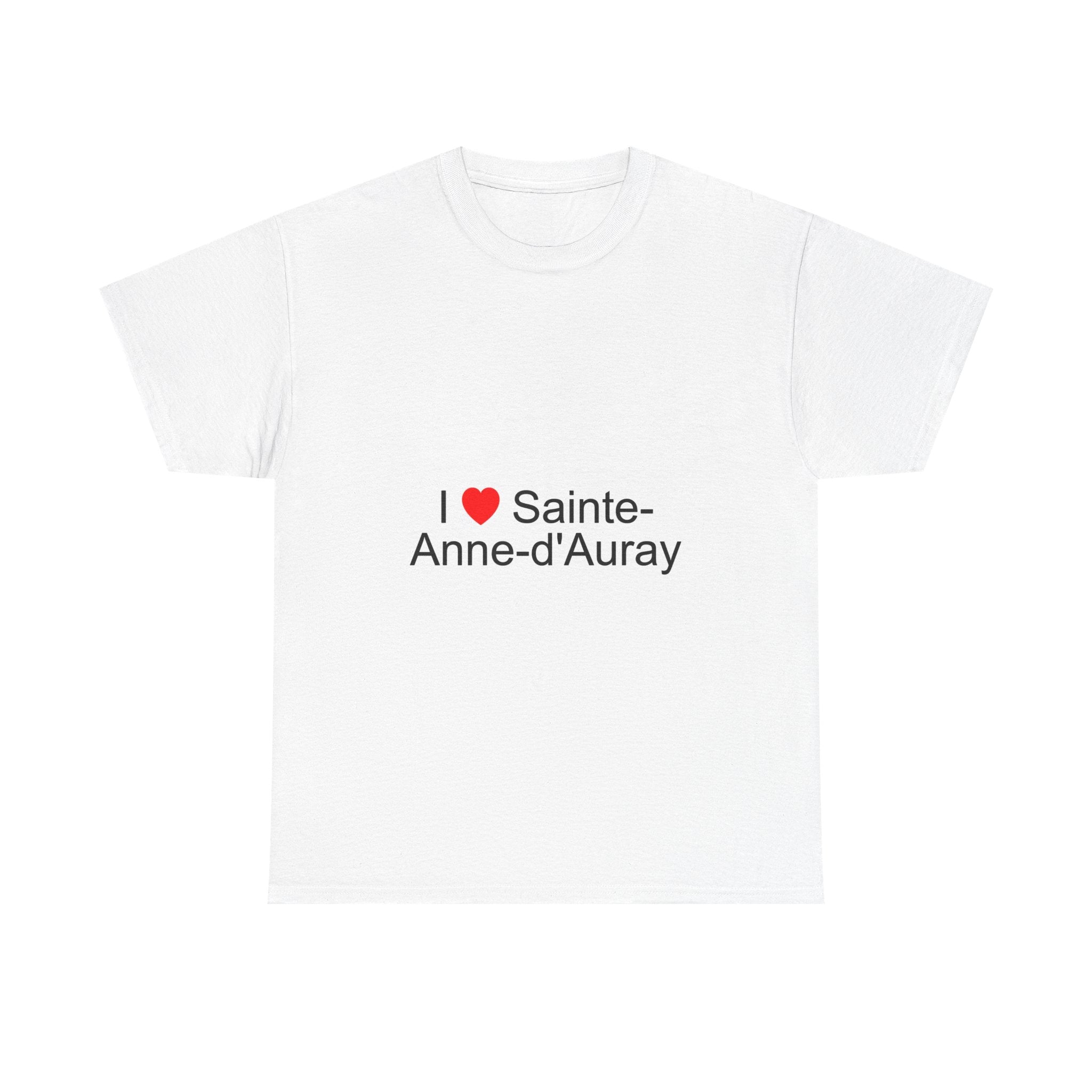 T-shirt I love Sainte-Anne-d'Auray