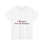 T-Shirt Ich liebe Saint-Jean-de-Marsacq