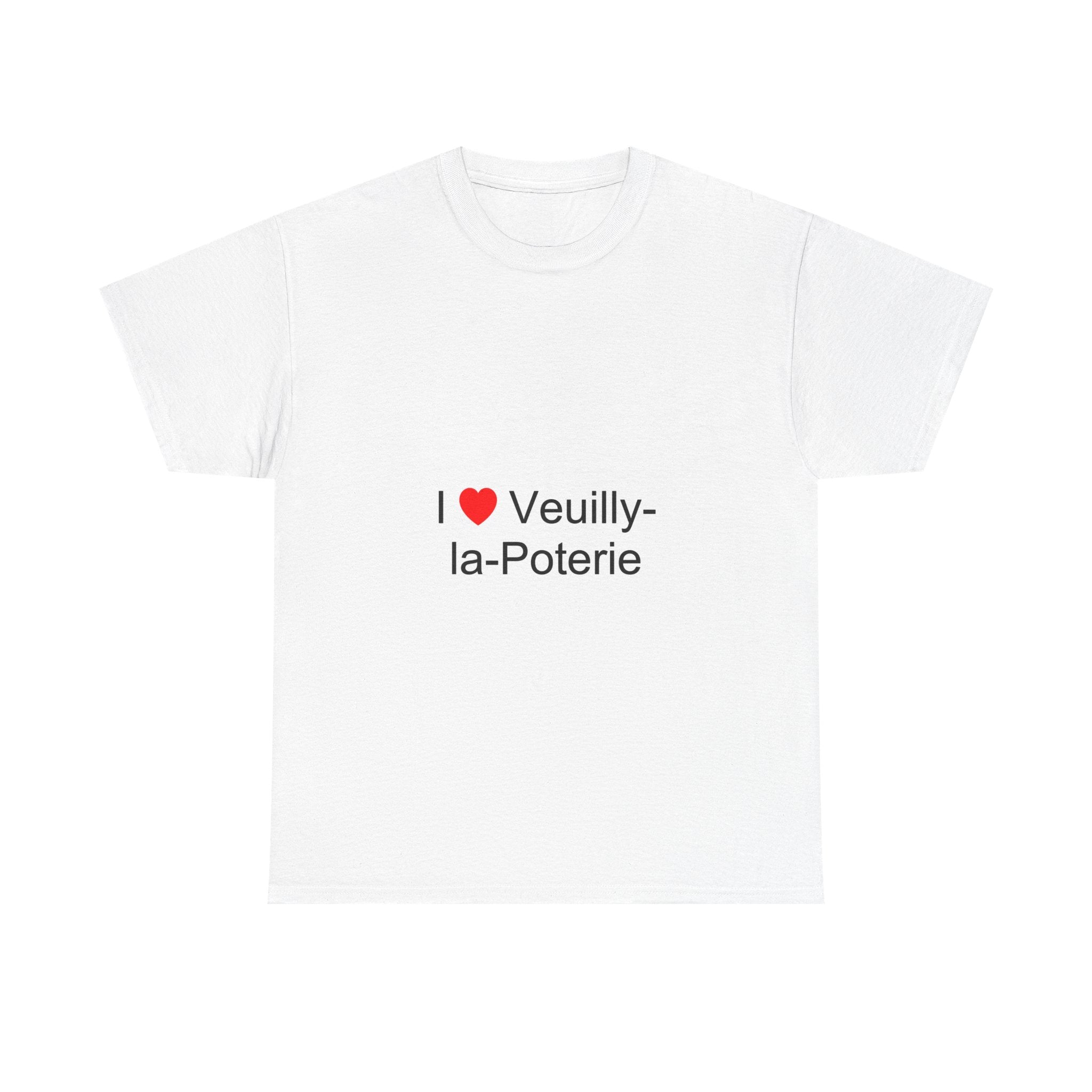 I love Veuilly-la-Poterie T-shirt