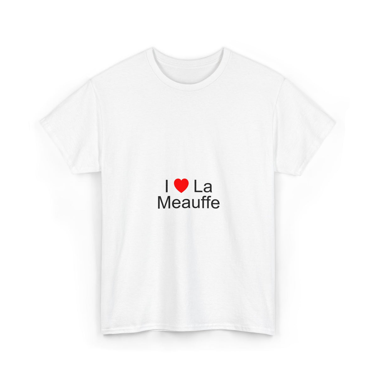 T-shirt I love the French chick
