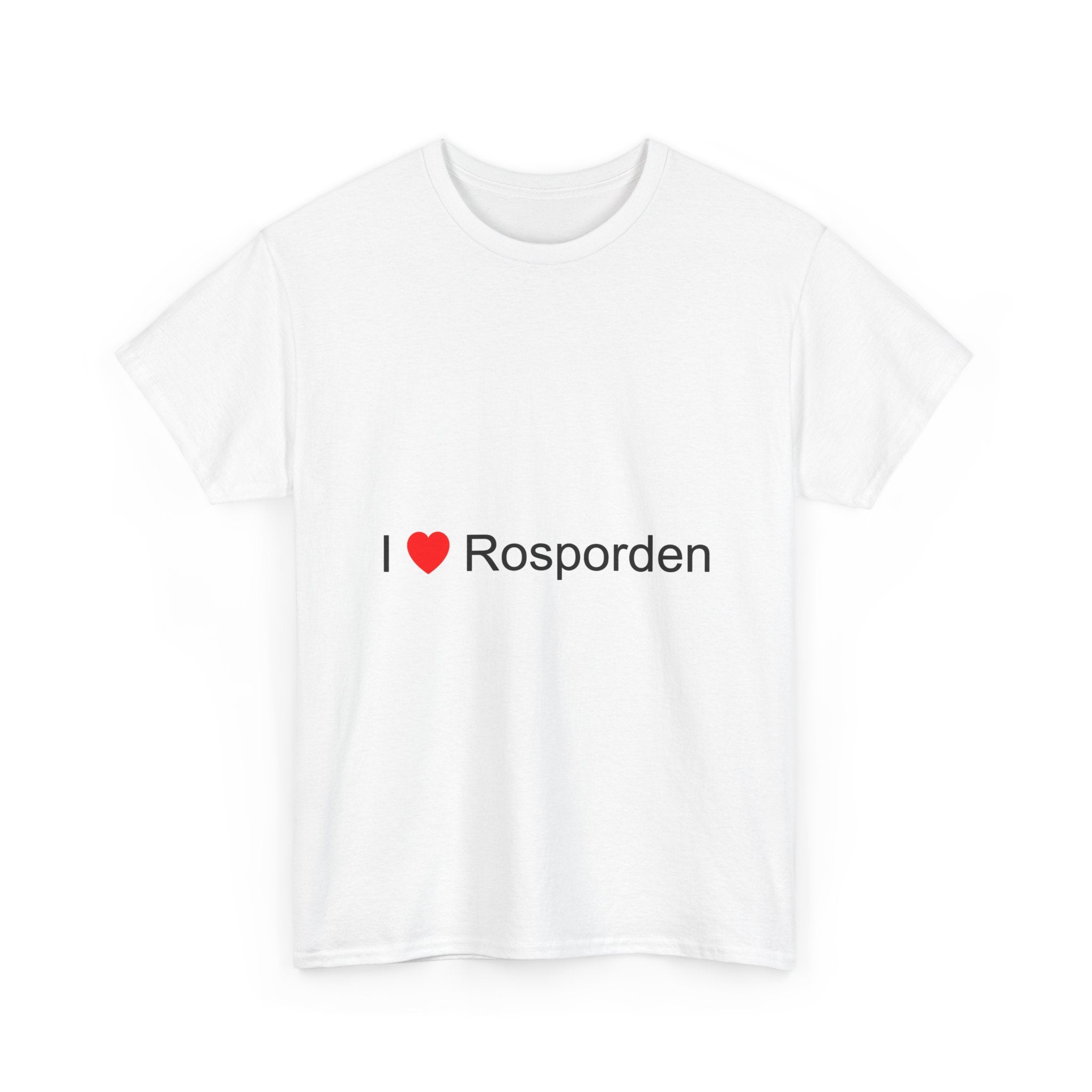 T-Shirt Ich liebe Rosporden