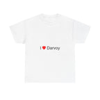 T-shirt I love Darvoy
