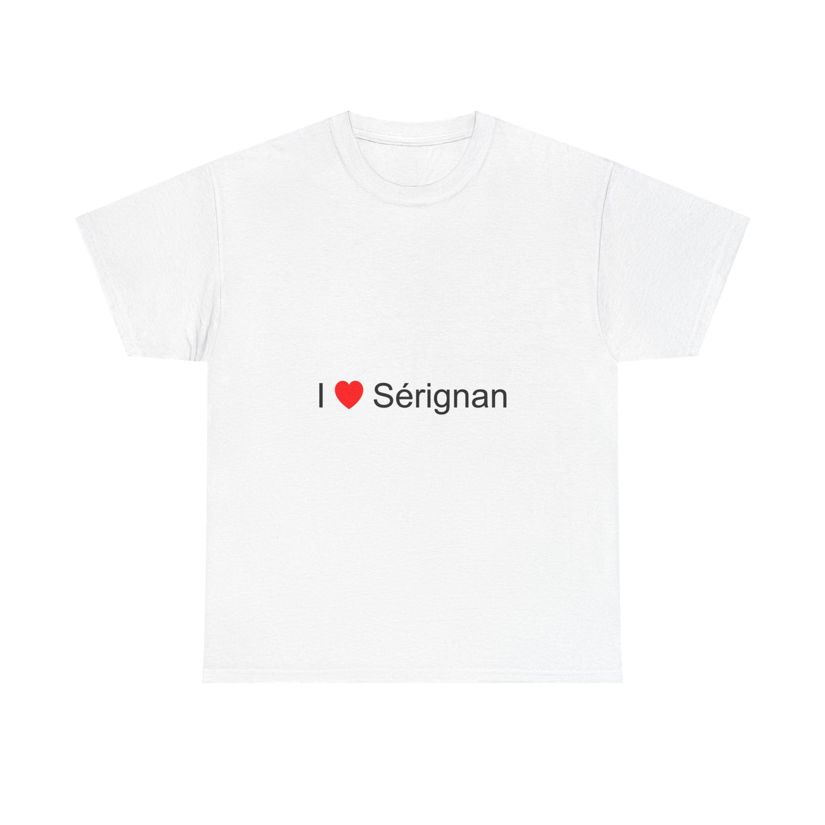 T-Shirt I love Sérignan