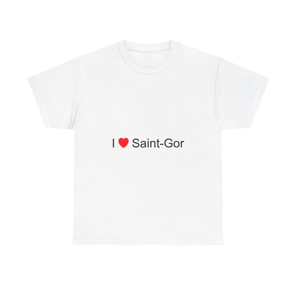 T-Shirt Ich liebe Saint-Gor