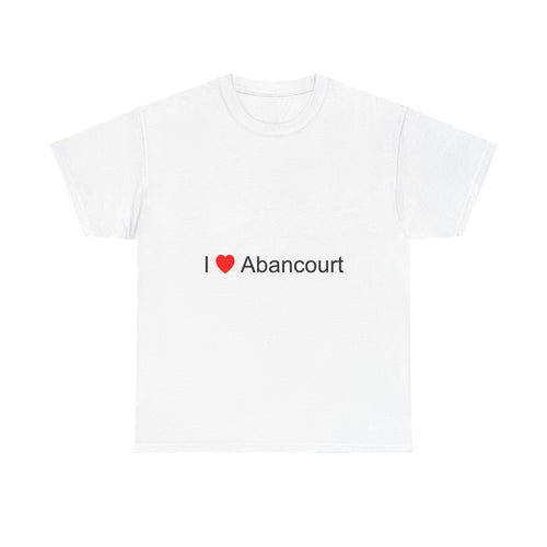 T-Shirt I love Abancourt