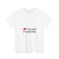 T-shirt I love vincent-froideville