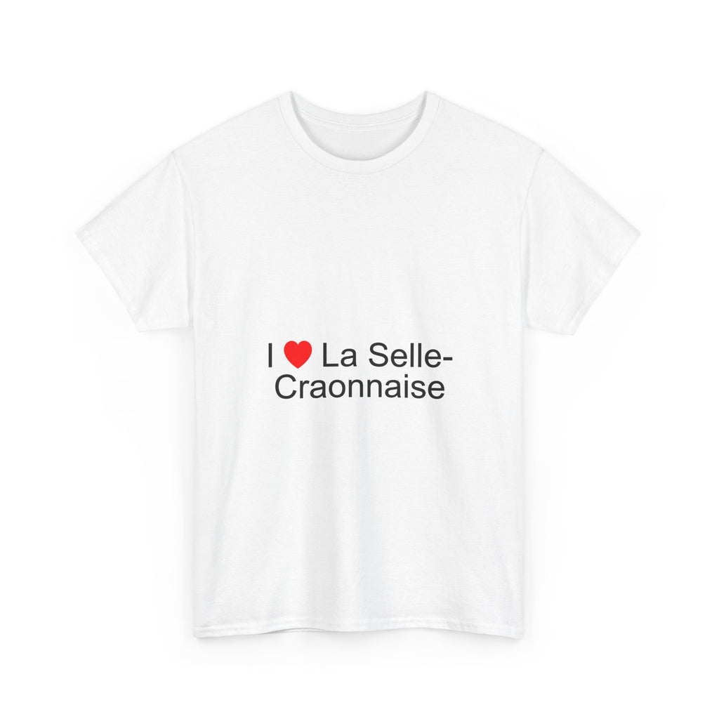 T-shirt I love La Selle-Craonnaise