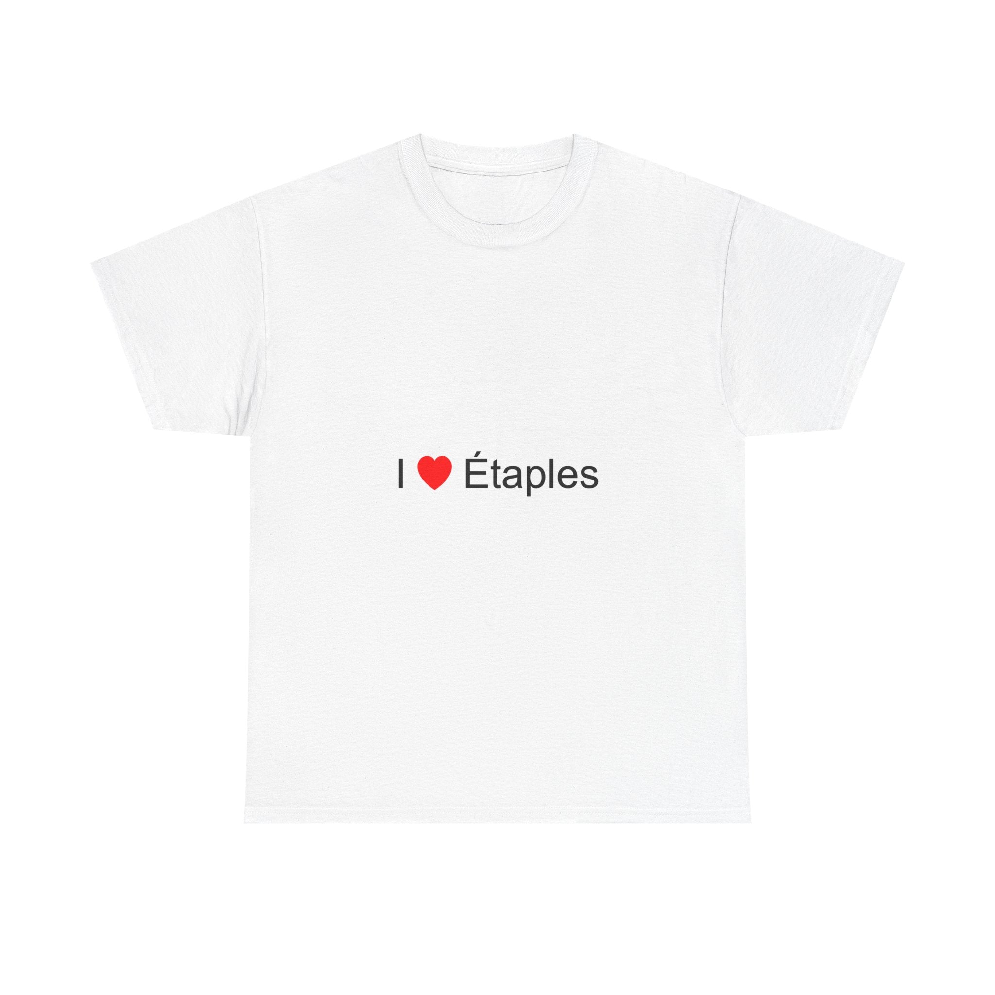 T-shirt I love étaples