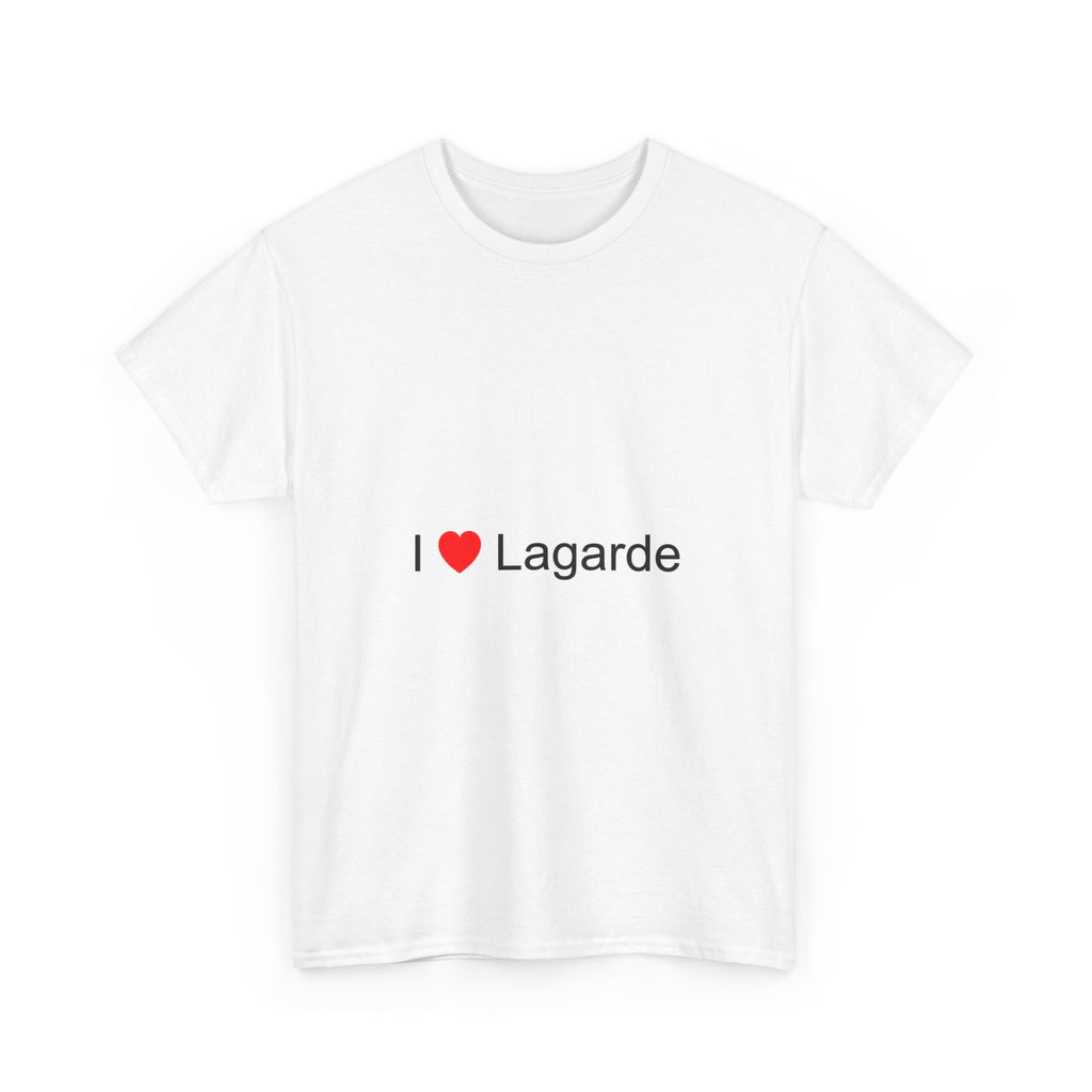 T-Shirt I love Lagarde (09)