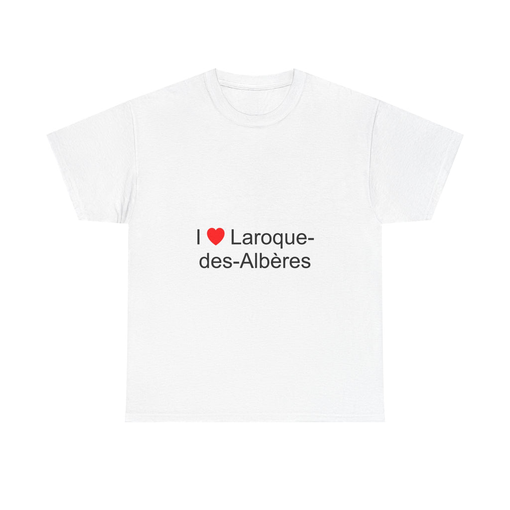 T-Shirt Ich liebe Laroque-des-Albères