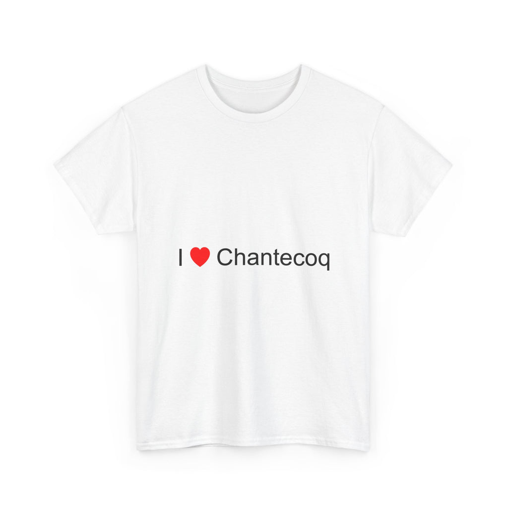 T-shirt I love chantecoq