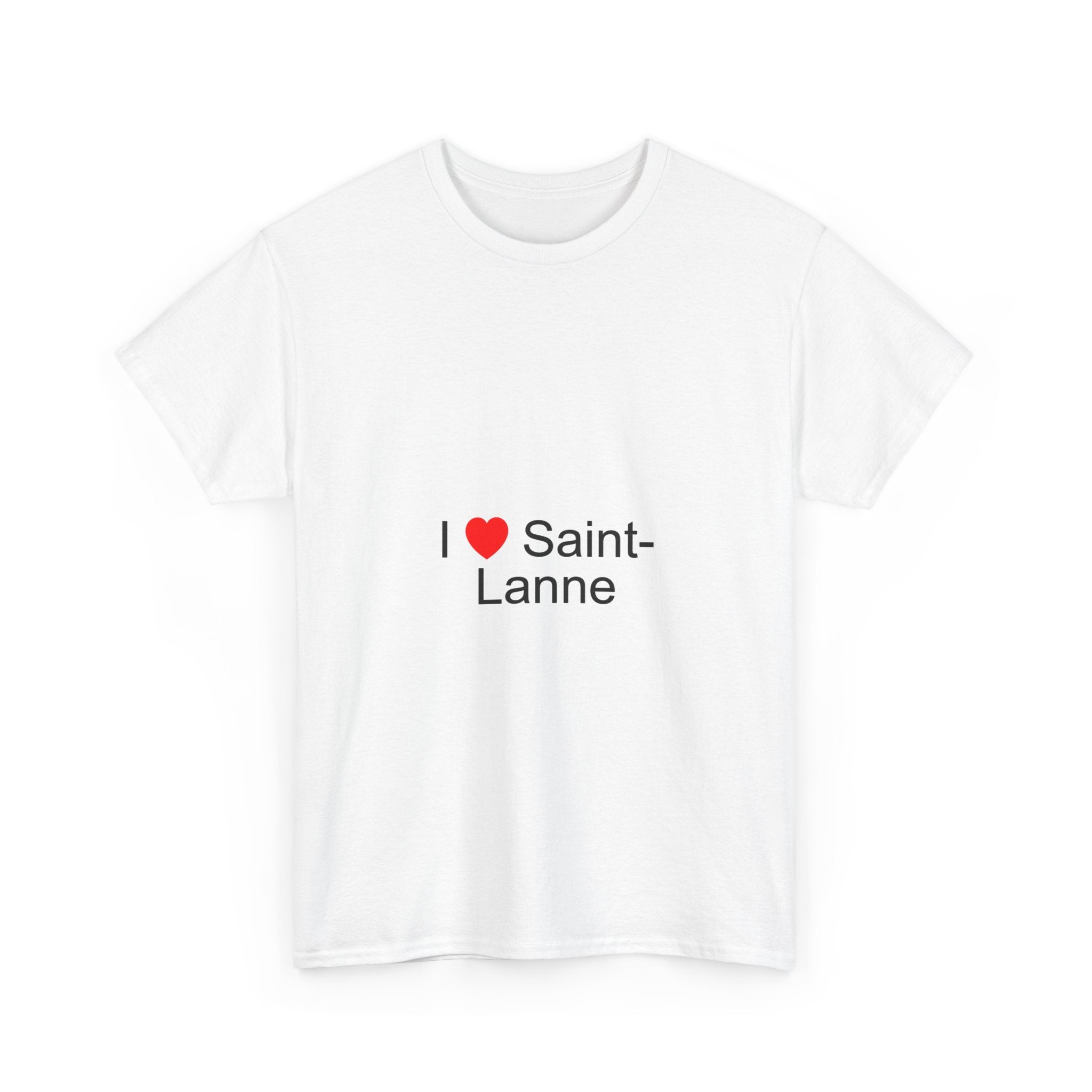 T-shirt I love saint-lanne