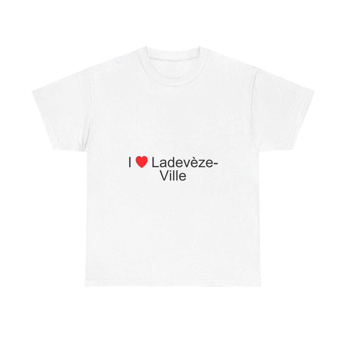 T-shirt I love ladevèze-ville