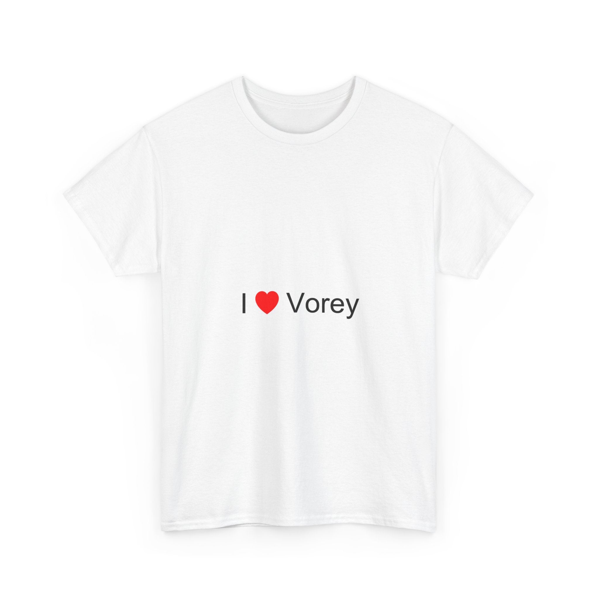 T-shirt I love Vorey