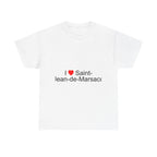 T-Shirt Ich liebe Saint-Jean-de-Marsacq