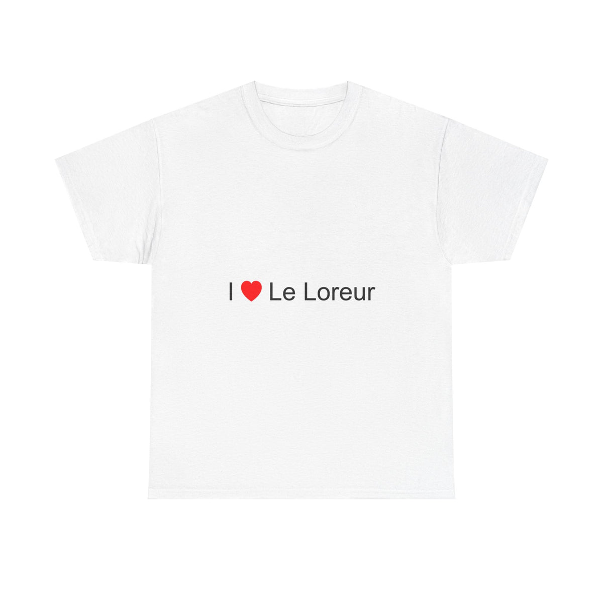 T-shirt I love the lure
