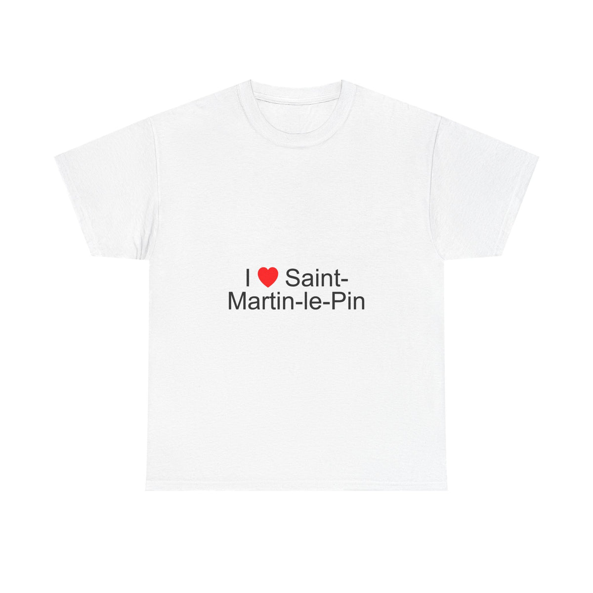 T-shirt I love saint-martin-le-pin