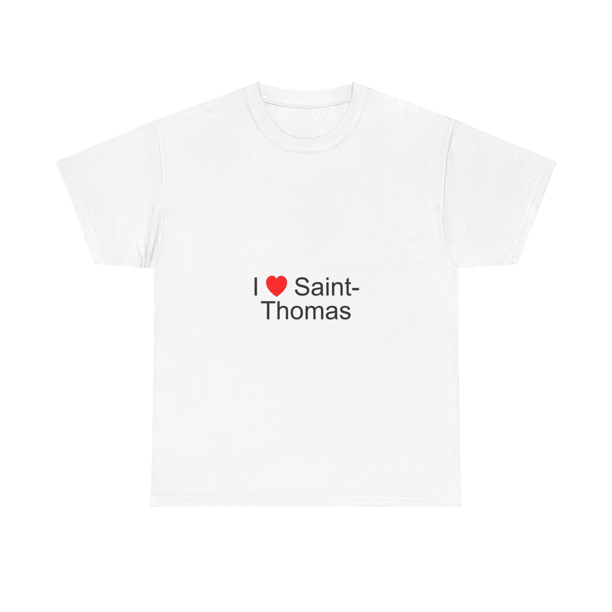 T-shirt I love Saint Thomas