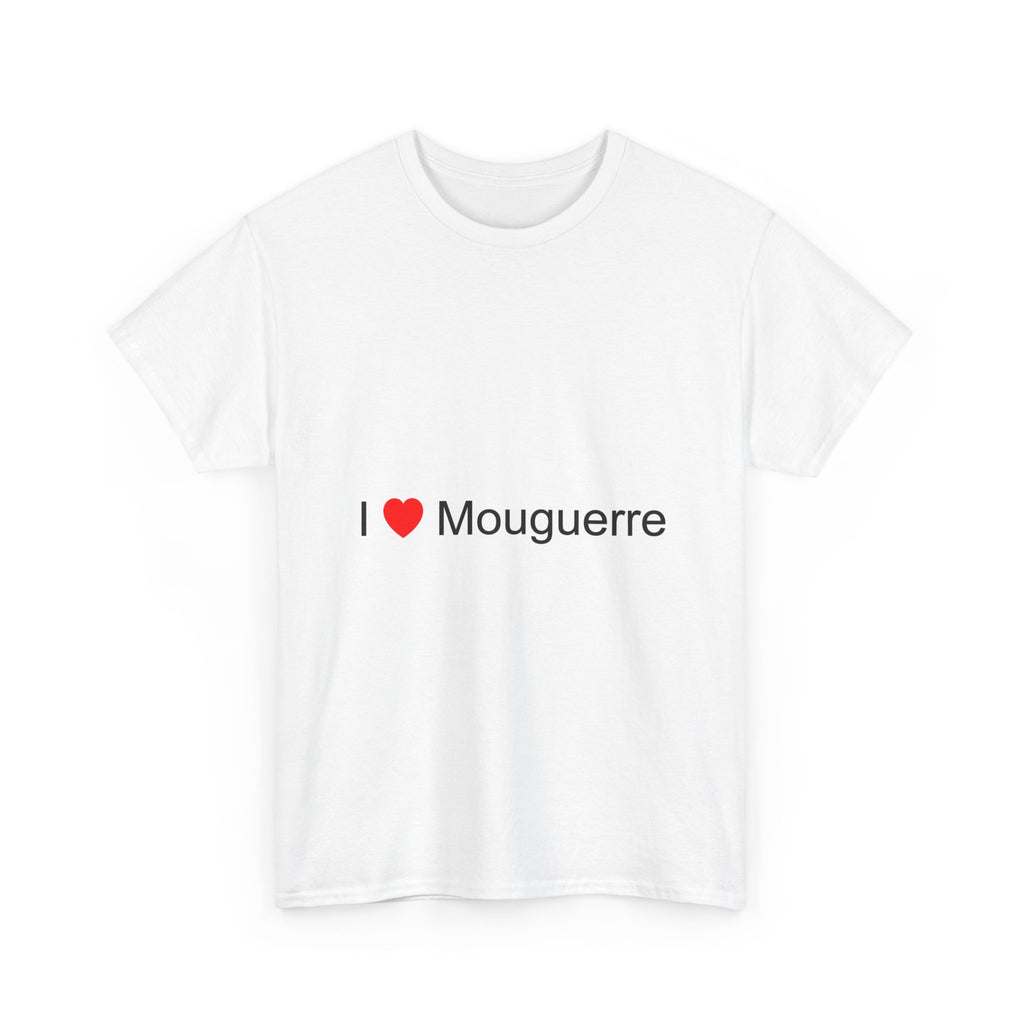 T-shirt I love mouguerre