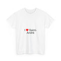 T-shirt I love Saint-André