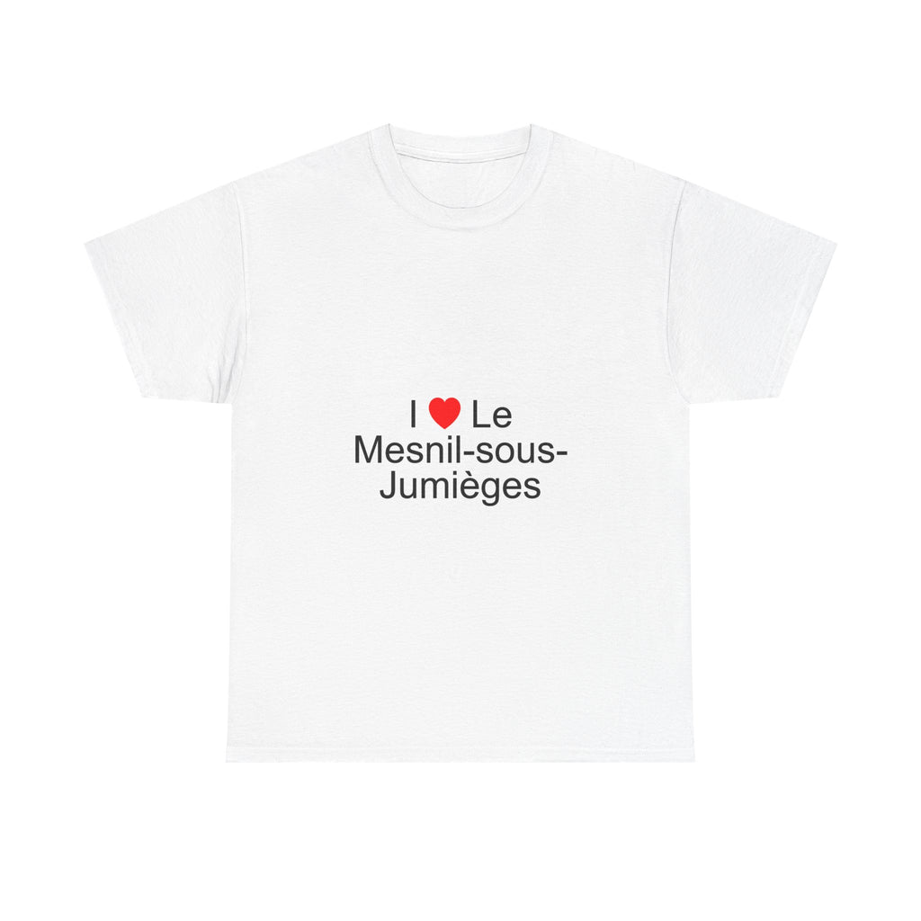 T-Shirt Ich liebe Le Mesnil-sous-Jumièges