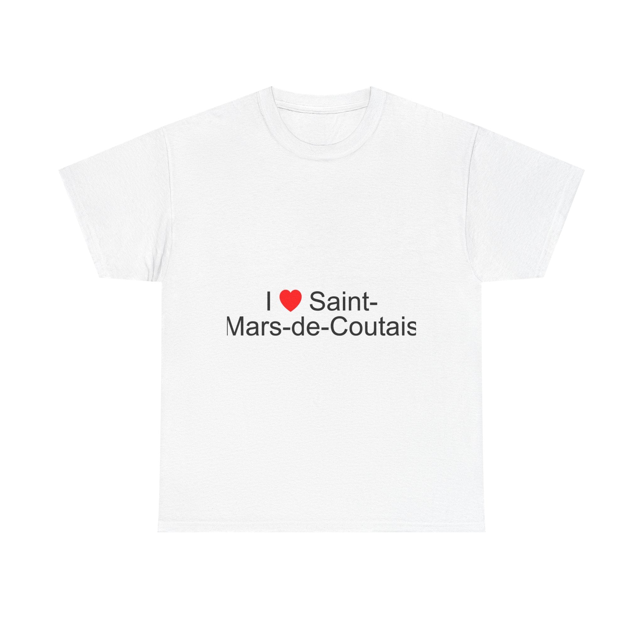 T-shirt I love Saint-Mars-de-Coutais