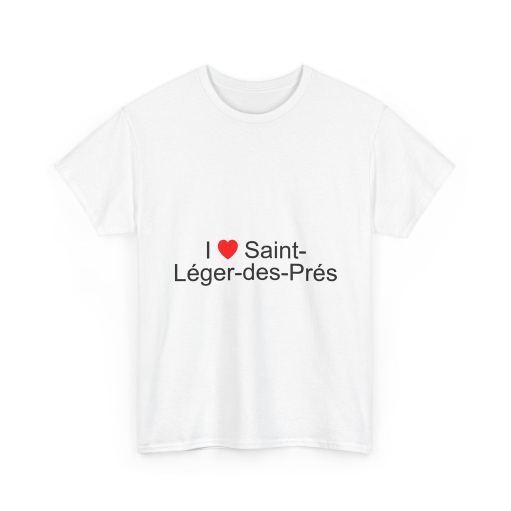 T-shirt I love Saint-Léger-des-Prés