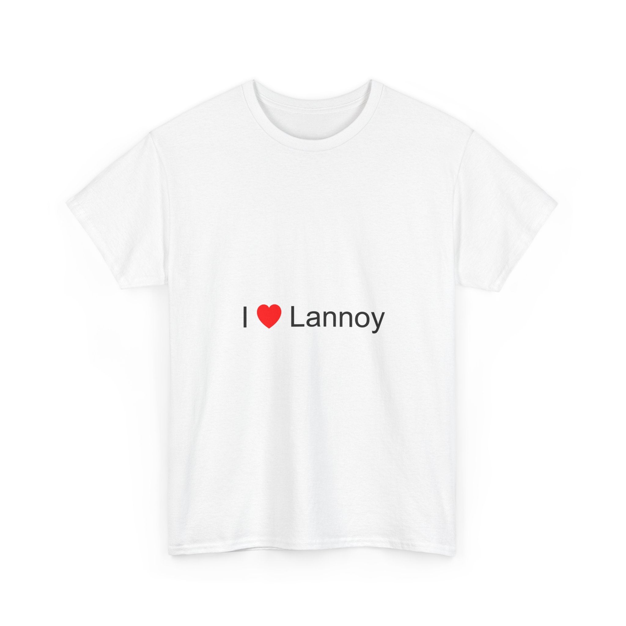 T-shirt I love lannoy