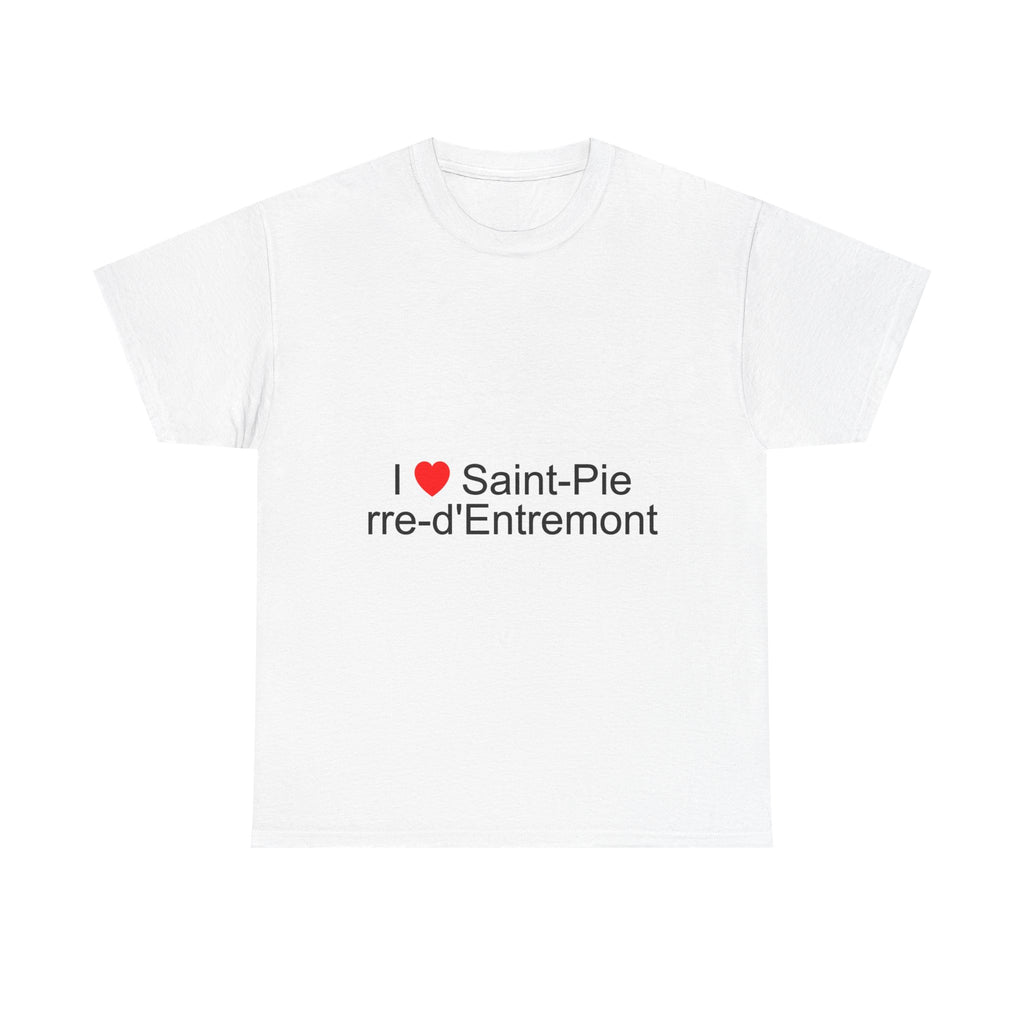T-Shirt Ich liebe Saint-Pierre-d'Entremont