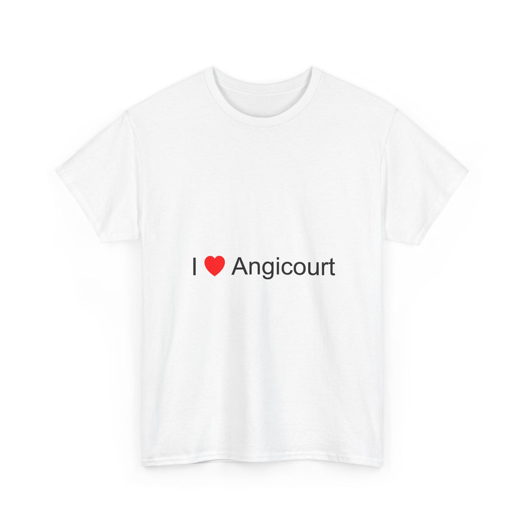 T-shirt I love angicourt