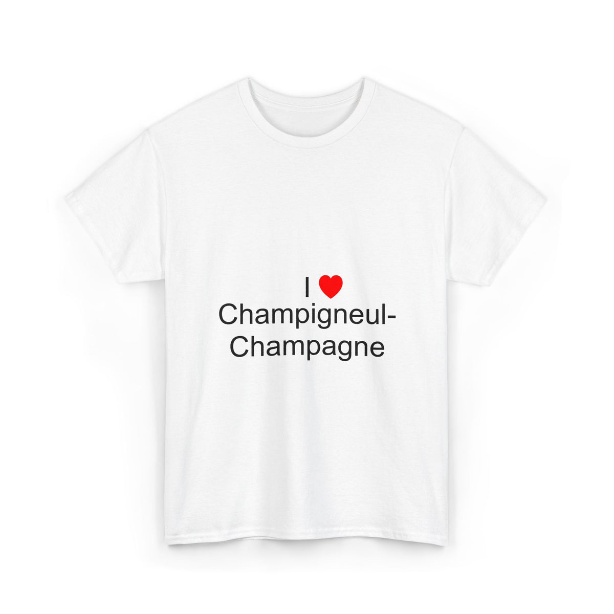 T-shirt I love Champigneul-Champagne