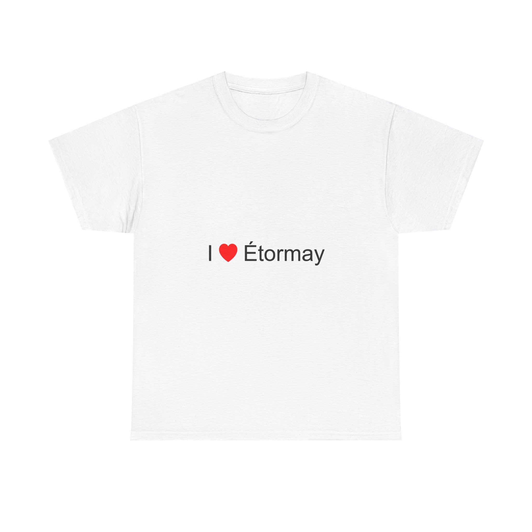 T-shirt Ich liebe Étormay