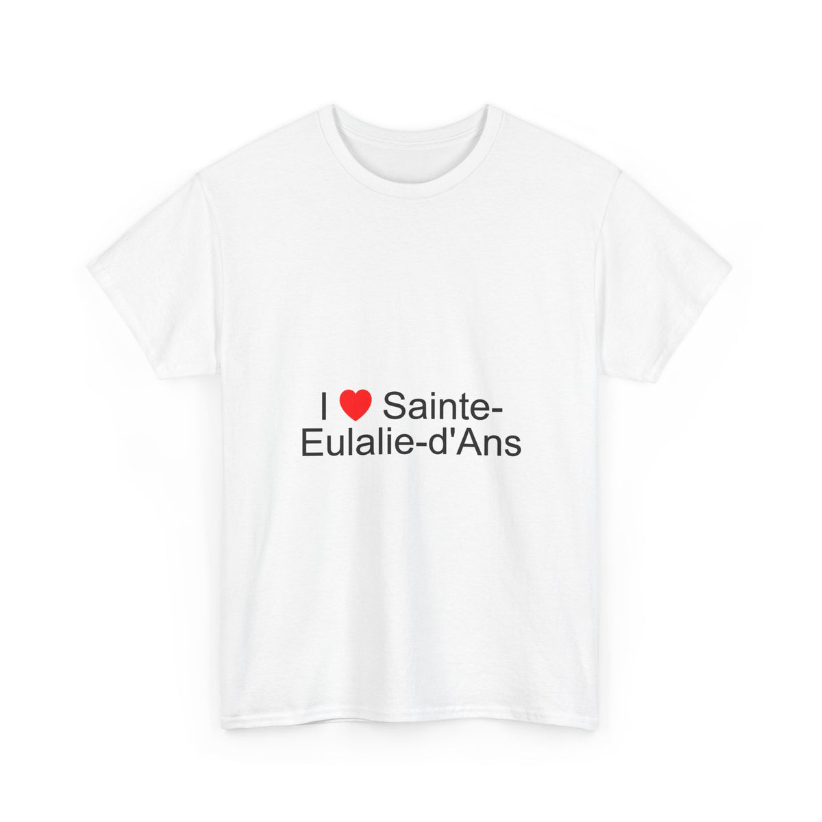 T-shirt I love sainte-eulalie-d'ans