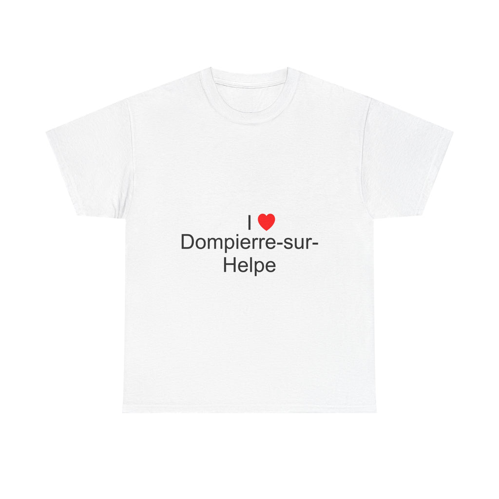 T-shirt I love dompierre-sur-helpe
