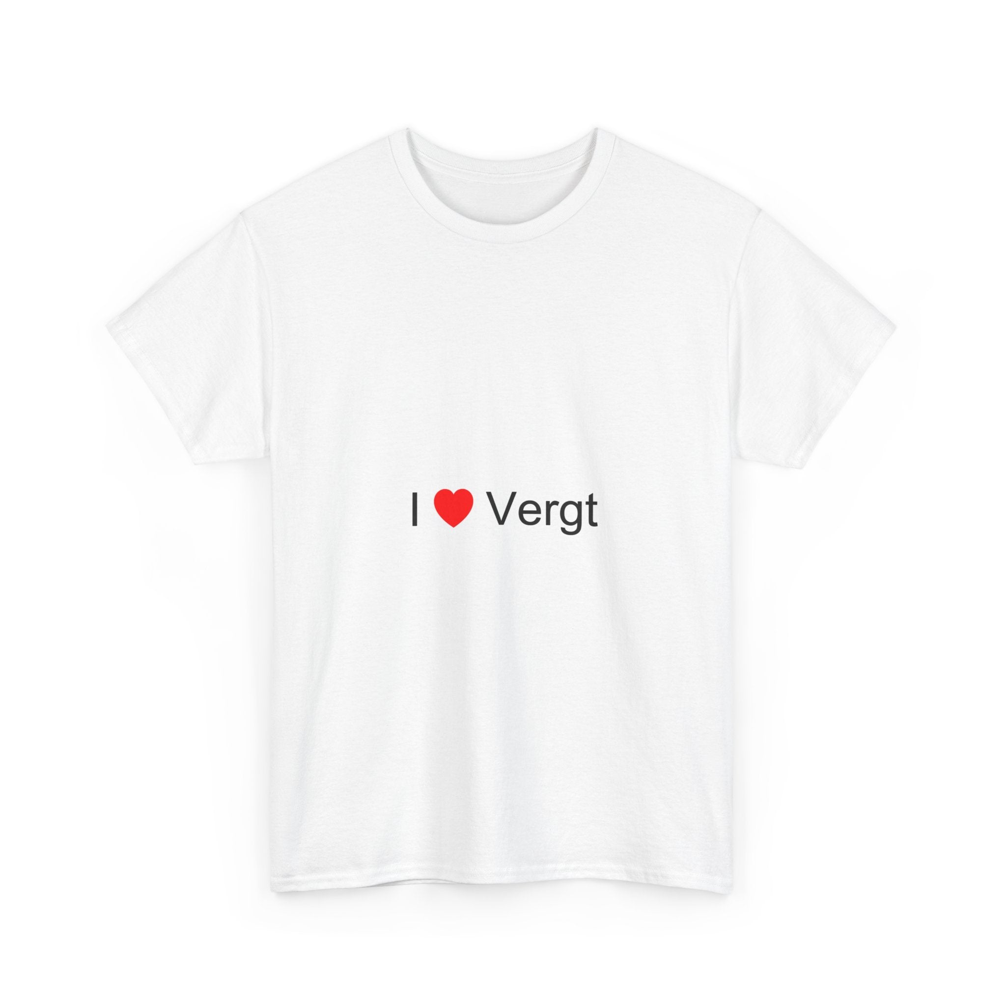 T-shirt I love Vergt