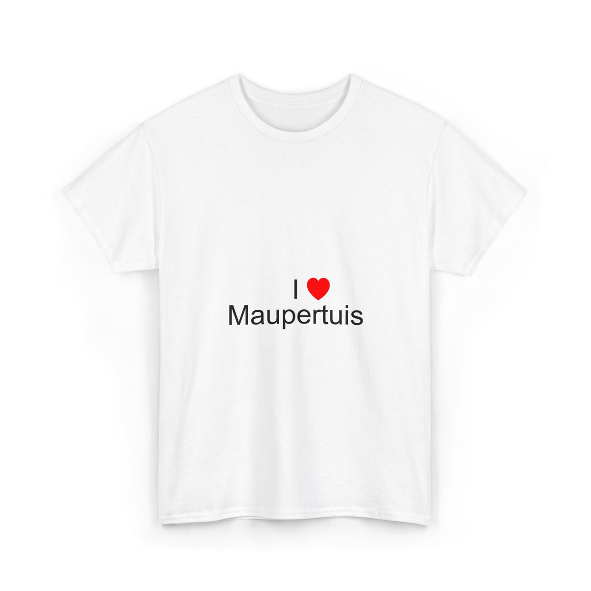T-shirt I love Maupertuis