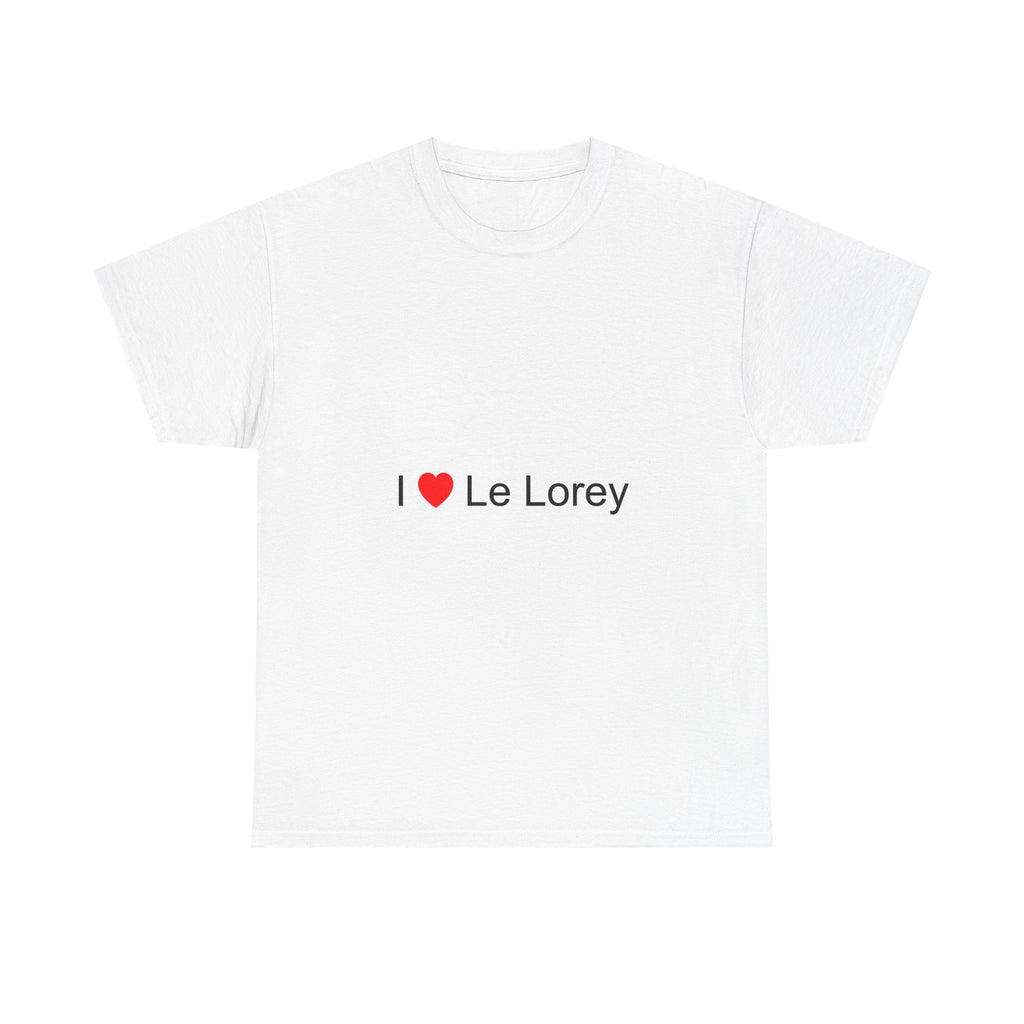 T-Shirt "I love Le Lorey"