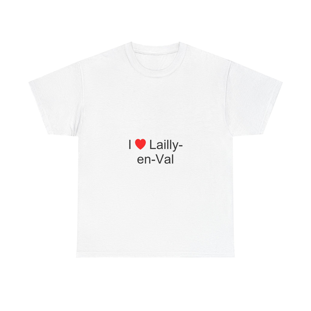 T-shirt I love lailly-en-val