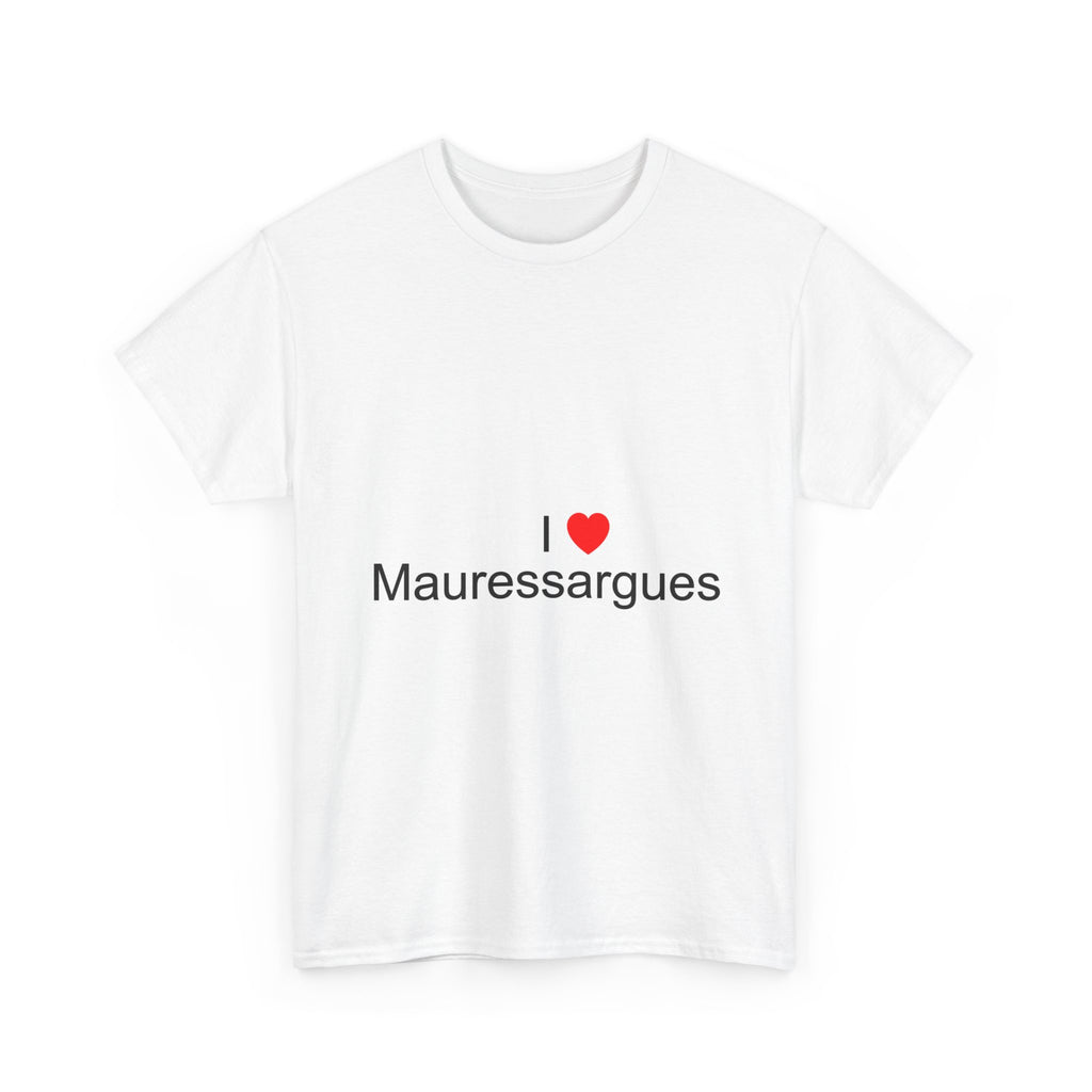 T-shirt I love Mauressargues