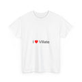T-shirt I love villate