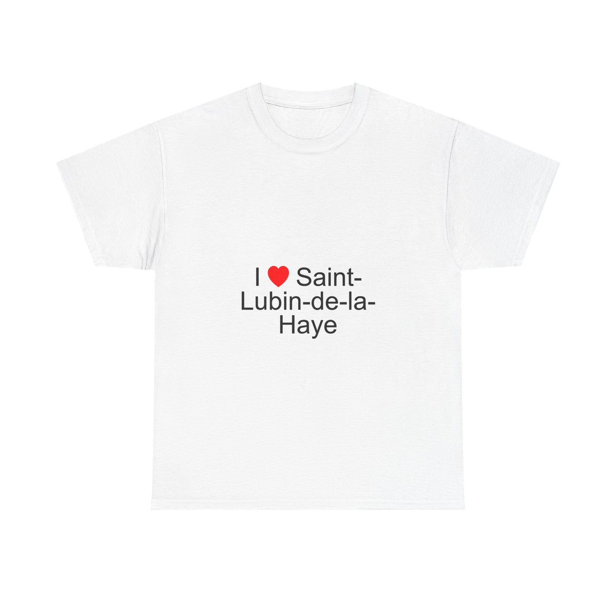T-shirt I love saint-lubin-de-la-haye