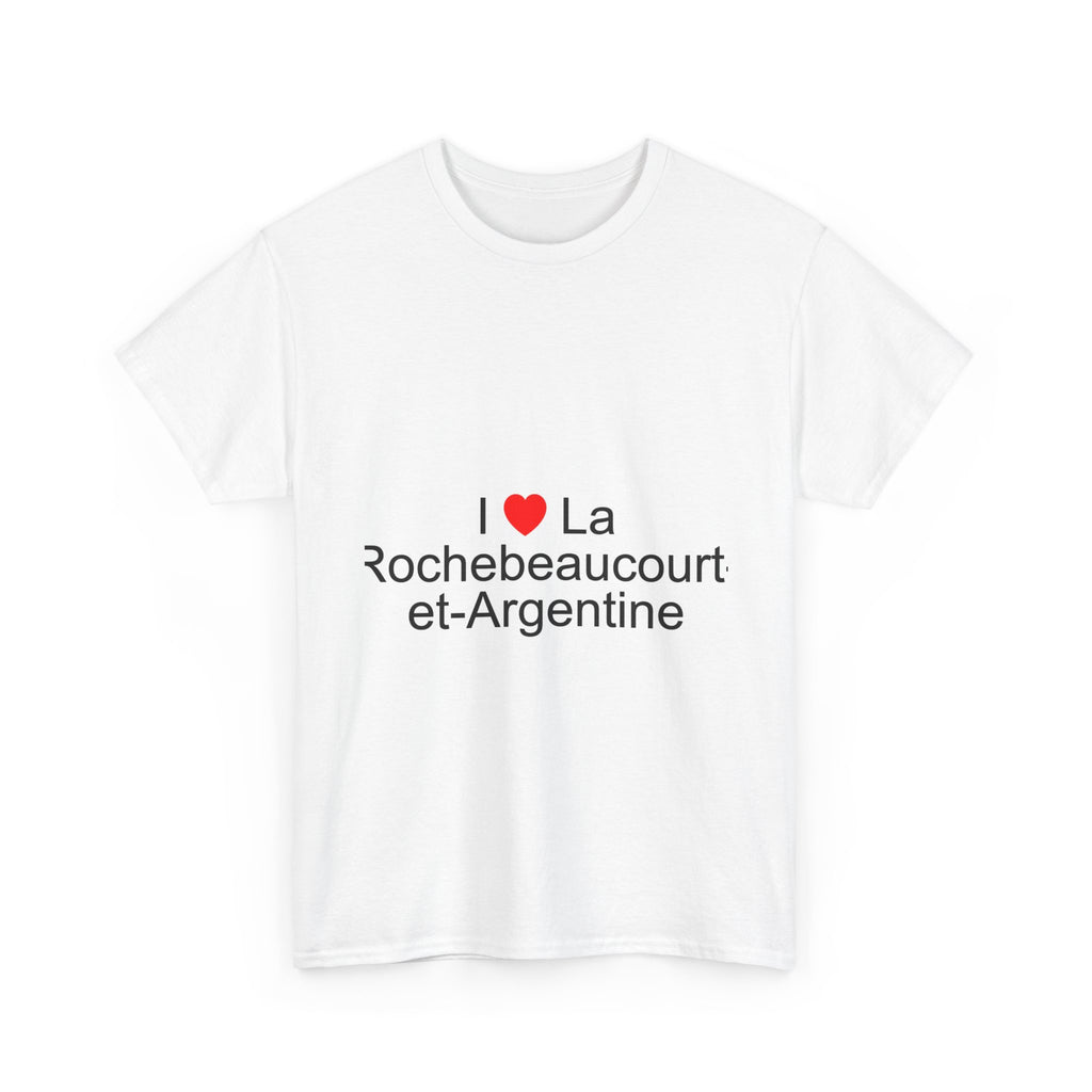 T-shirt I love la rochebeaucourt-et-argentine