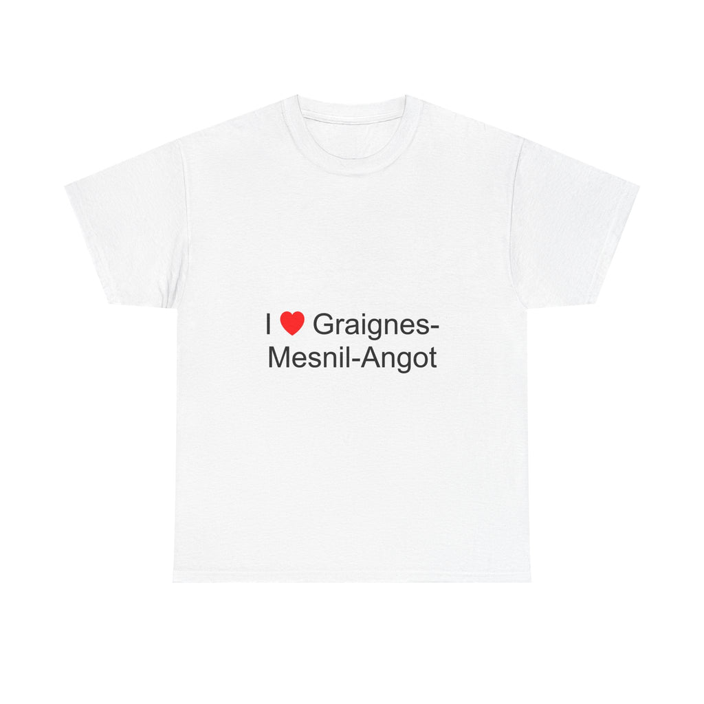 T-Shirt Ich liebe Graignes-Mesnil-Angot