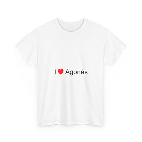 T-shirt I love Agonès