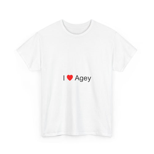 T-shirt I love agey
