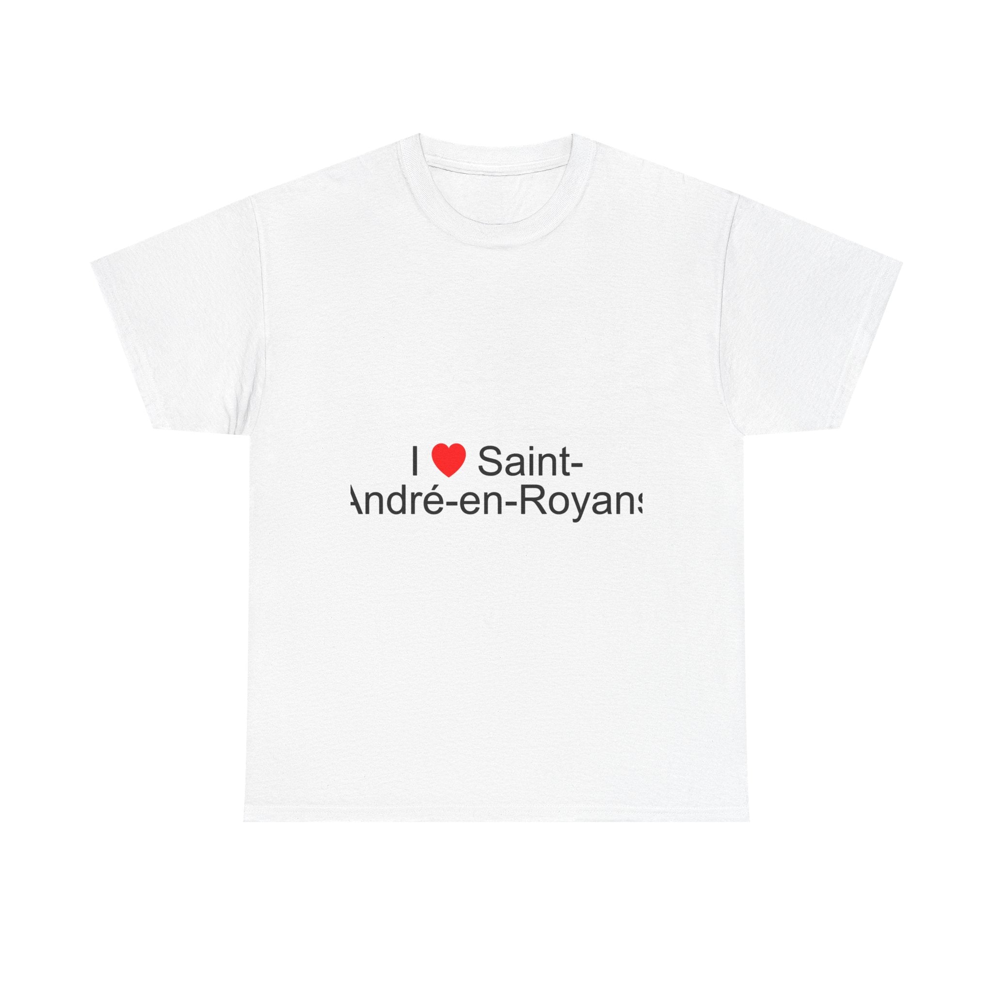 T-Shirt Ich liebe Saint-André-en-Royans