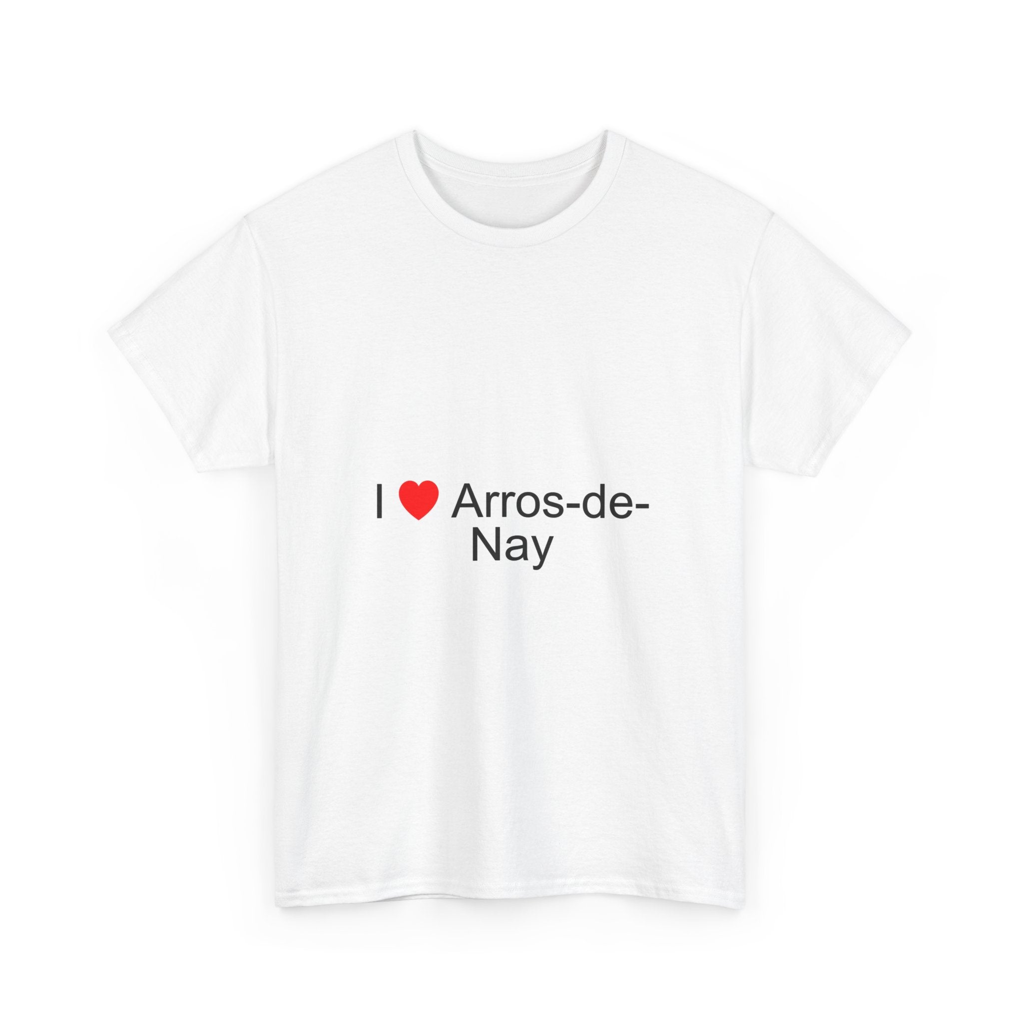 T-Shirt "Ich liebe Arros-de-Nay"